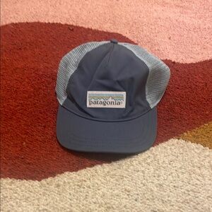Patagonia Navy and Gray Trucker Hat
